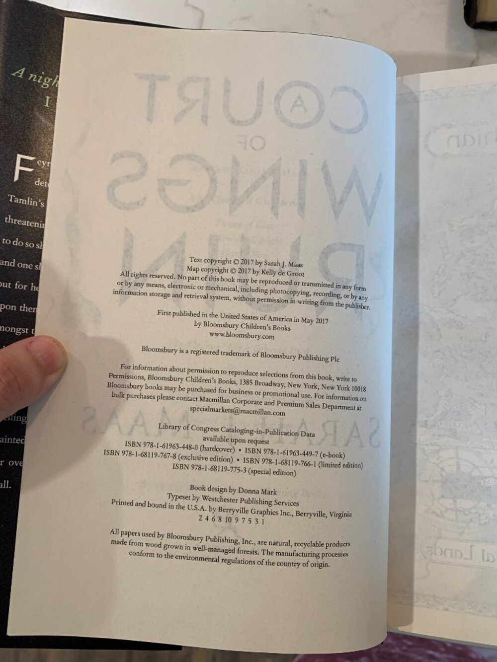 TWO 1ST EDITIONS ~ A Court of Thorns and Roses ACOTAR original hardcover series - Picture 10 of 13